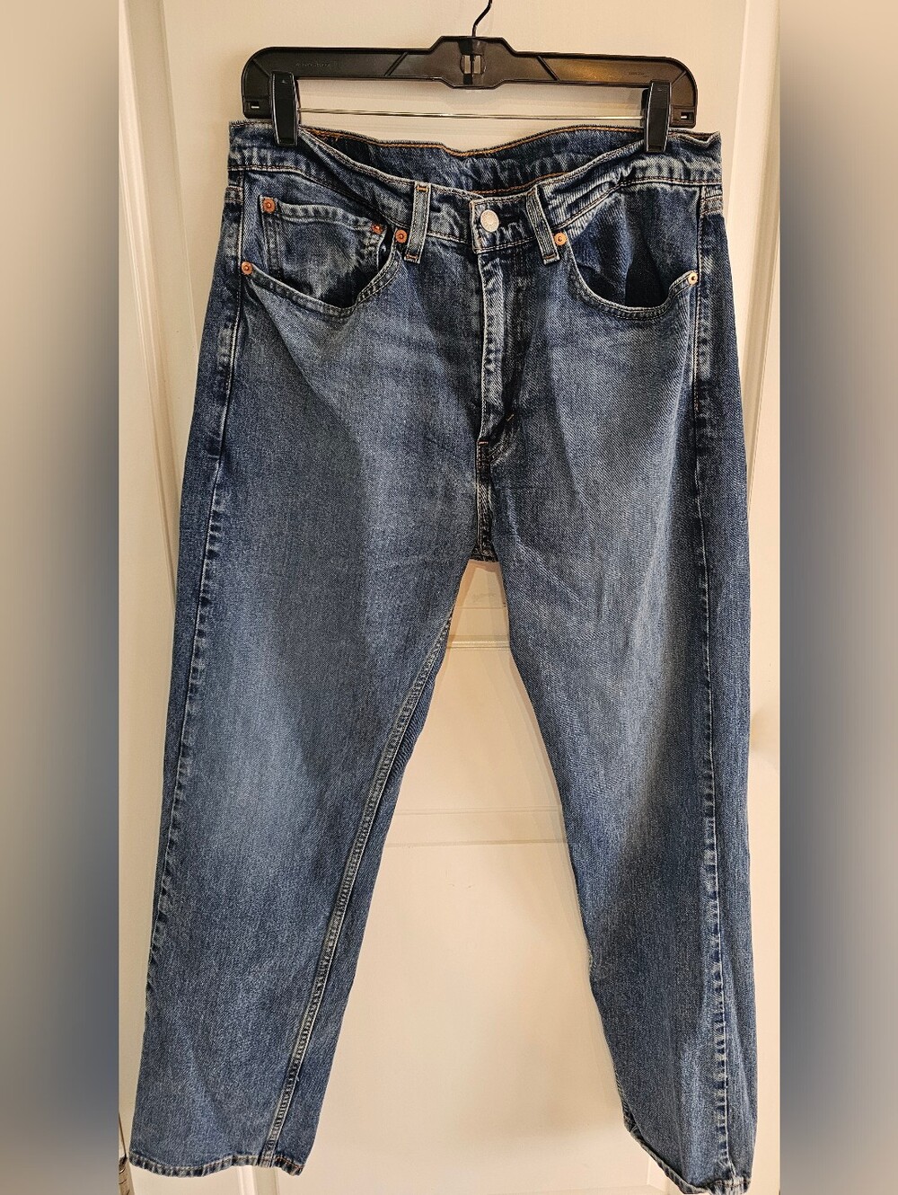 Levi's 505 Medium Wash Jeans 34×32